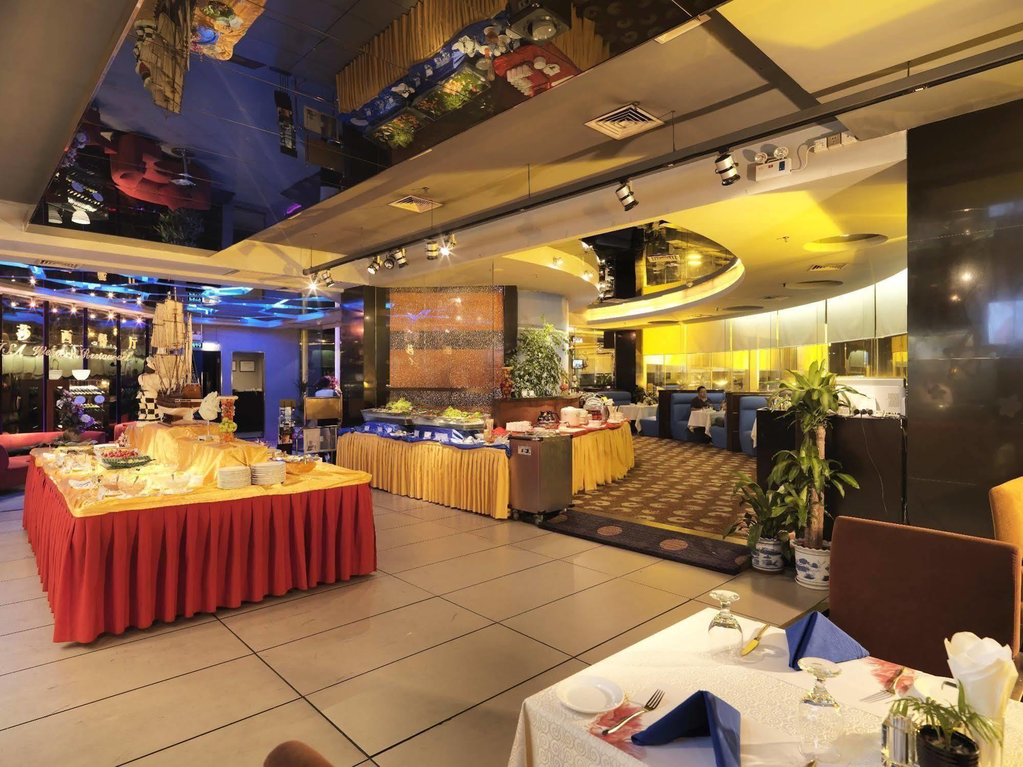 Shenzhen Longgang Rivan Hotel Restoran fotoğraf